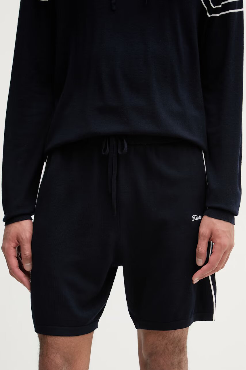 From Future pantaloni scurți pentru bărbați din lână