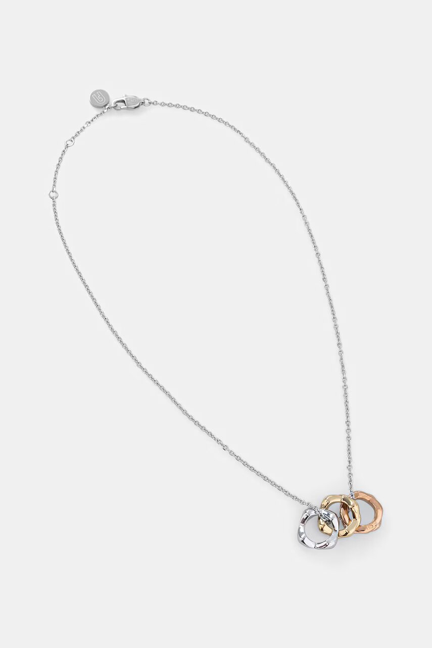 Furla colier cu pandantiv pentru femei din metal