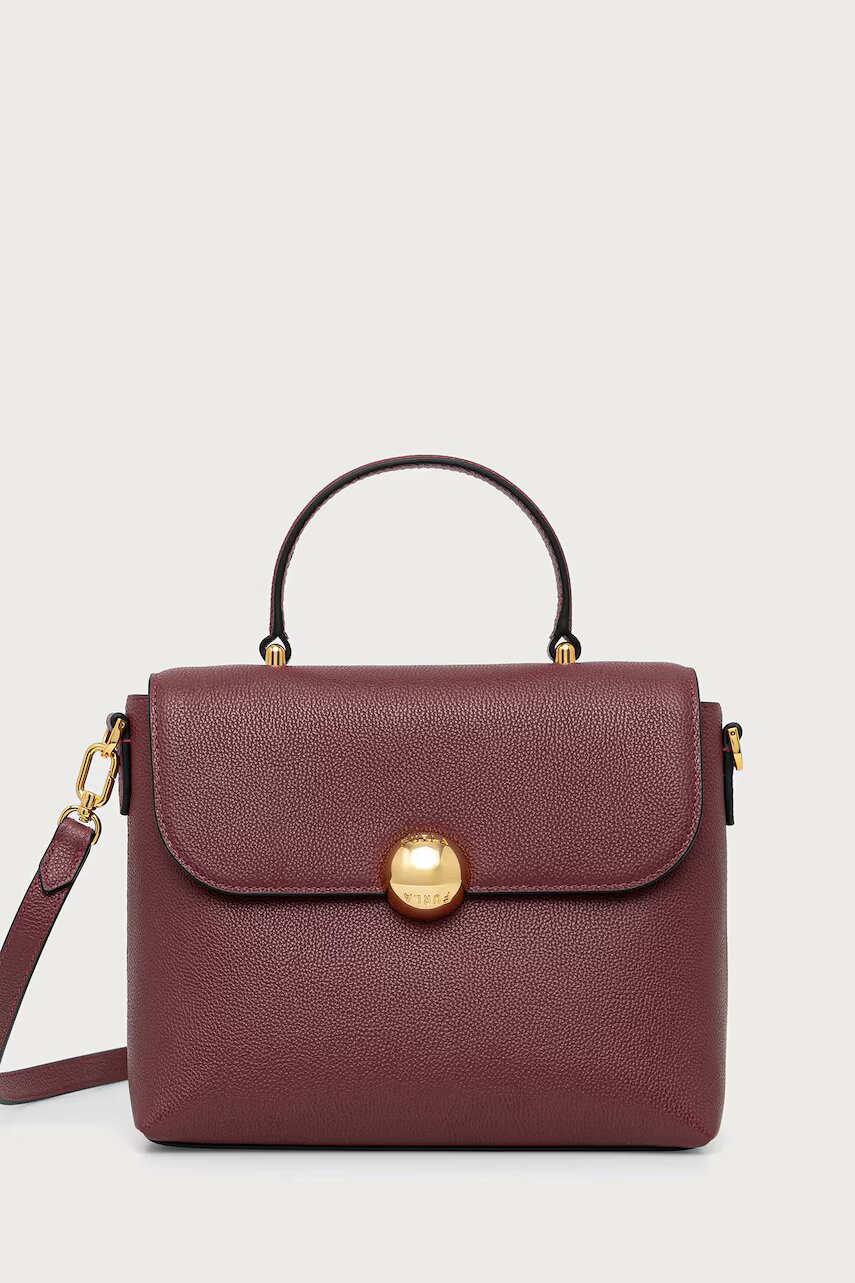 Furla geantă de portbagaj de damă din piele Moonlight S Top Handle