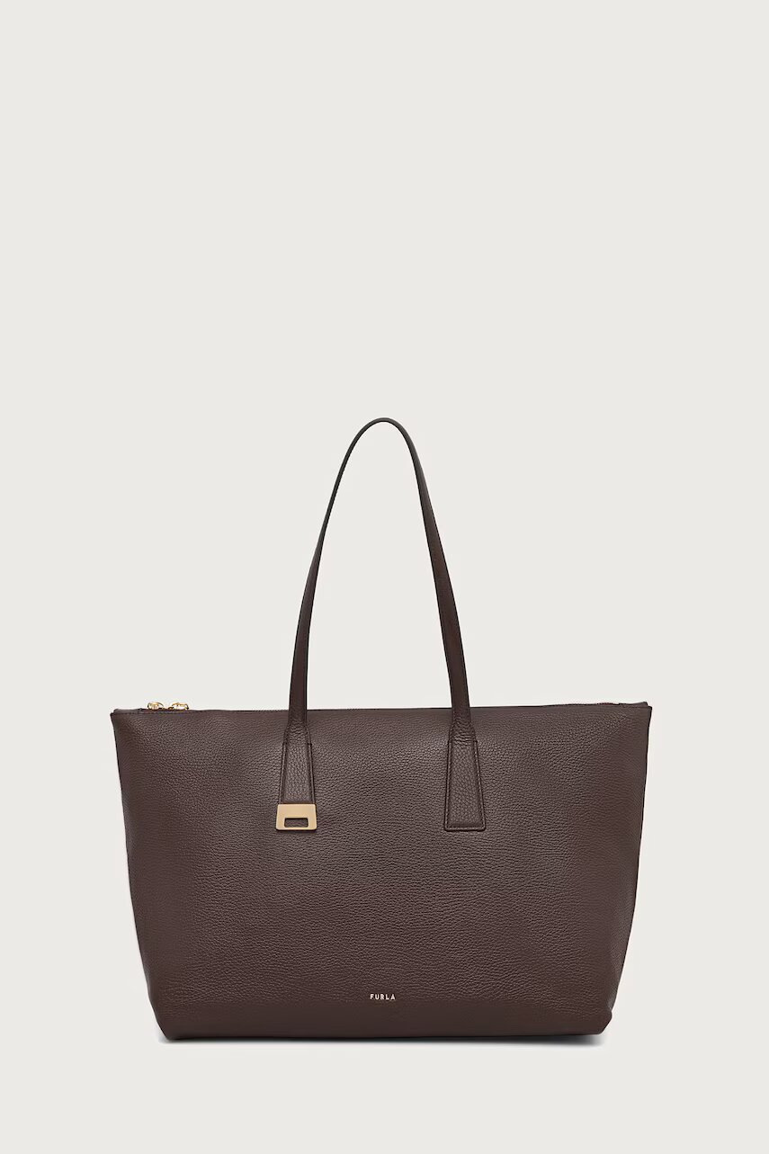 Furla geantă shopper pentru femei din piele Olivia L Tote