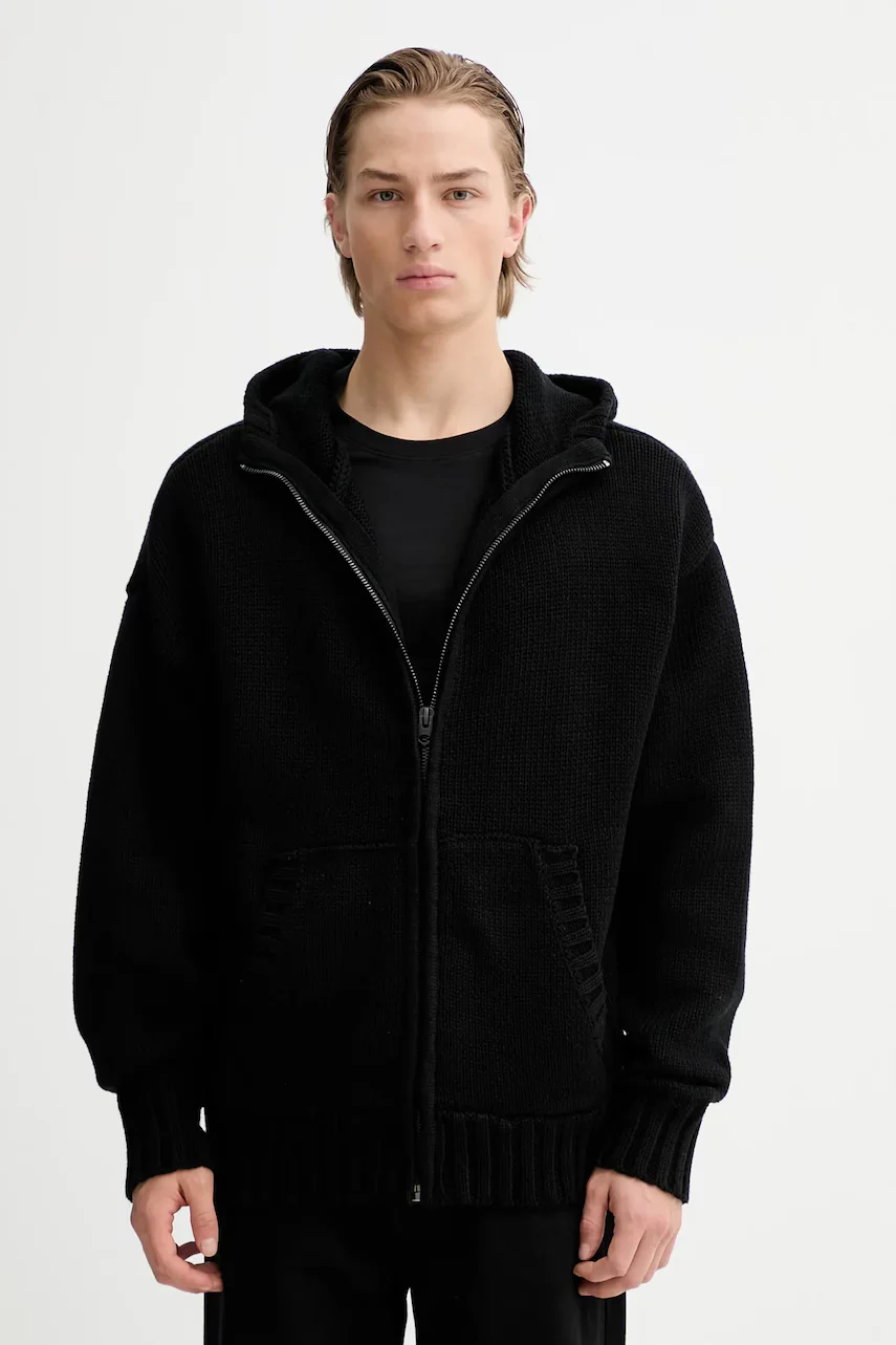 G-STAR cardigan din bumbac Heavy full zip hdd
