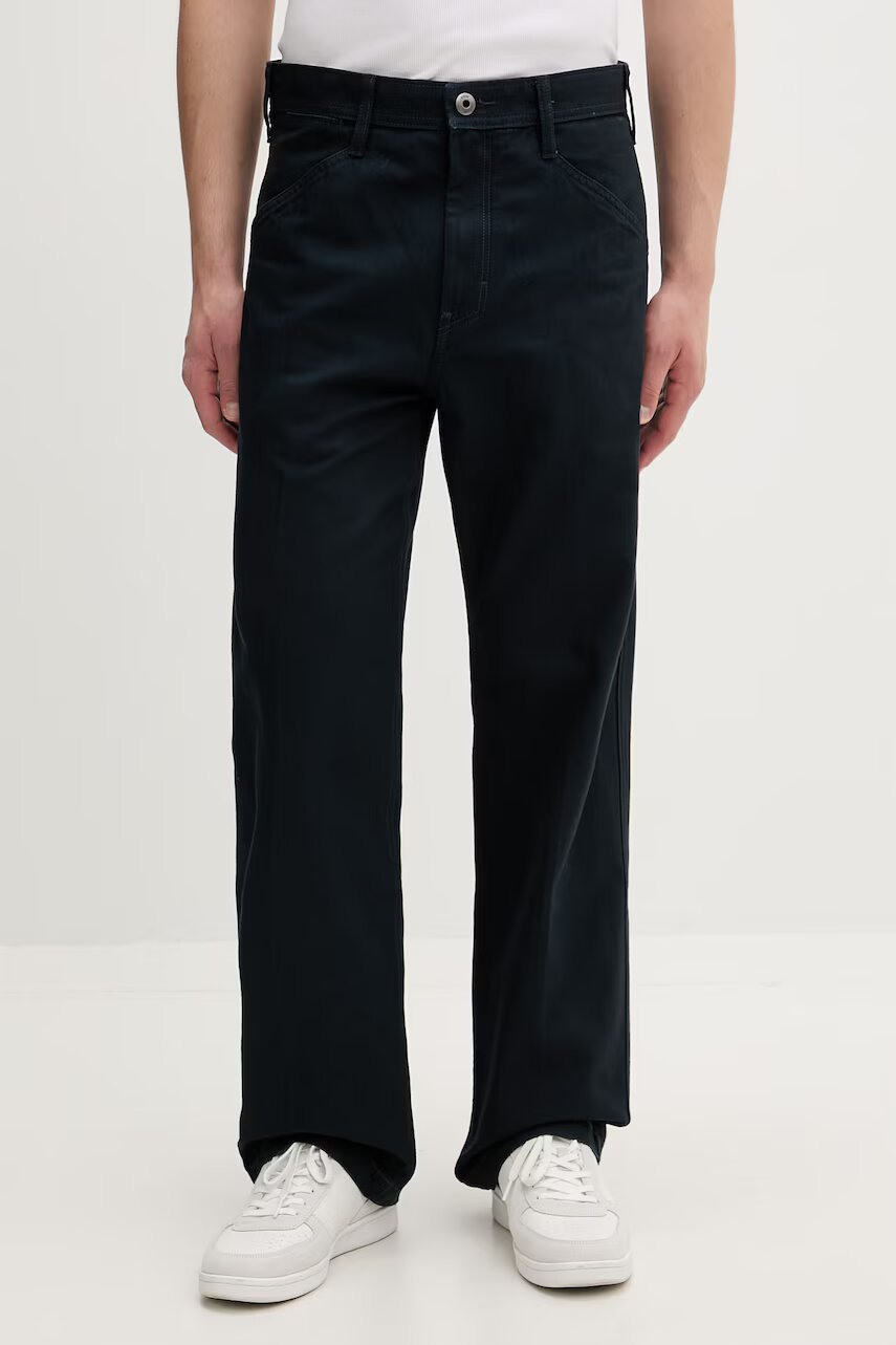 G-STAR pantaloni regular pentru bărbați din bumbac 5pkt Relaxed Straight