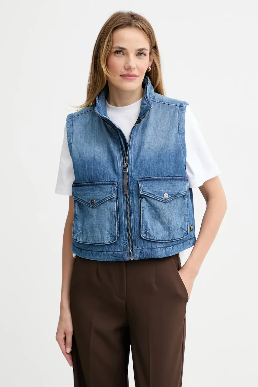 G-STAR vestă de jeans 2-Pkt Padded