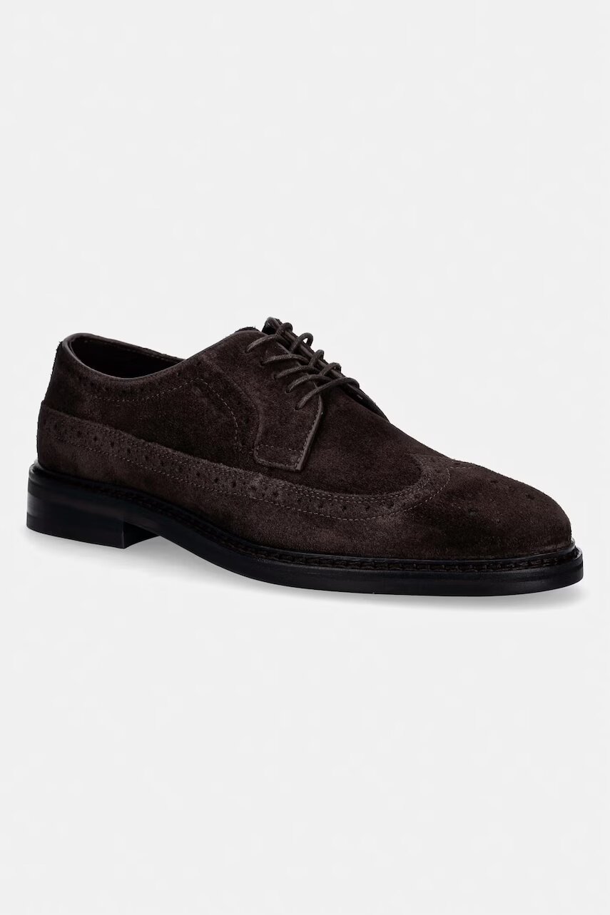 Gant pantofi Oxford pentru bărbați din piele întoarsă Bidford