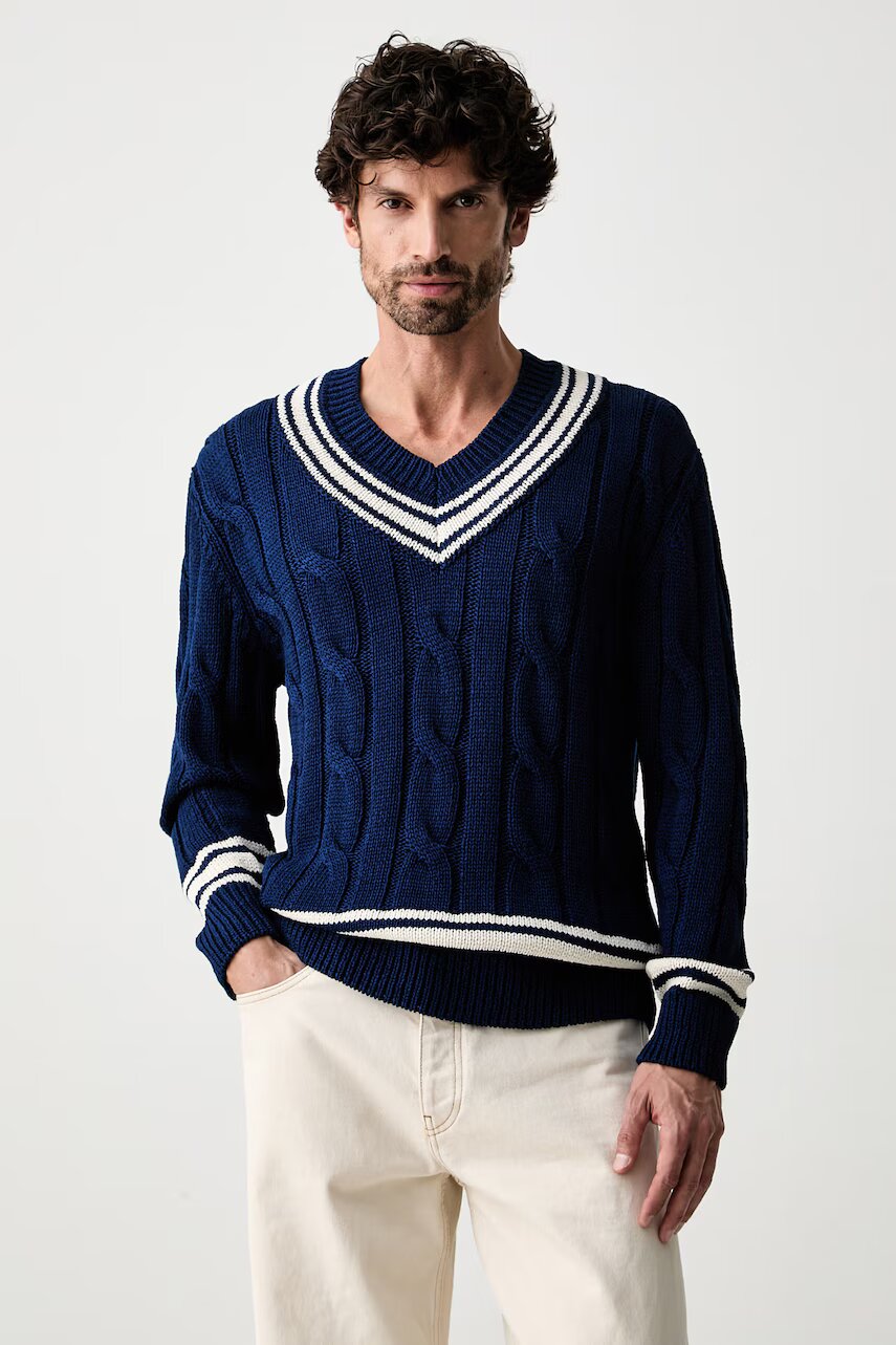 Gant pulover pentru bărbați din bumbac