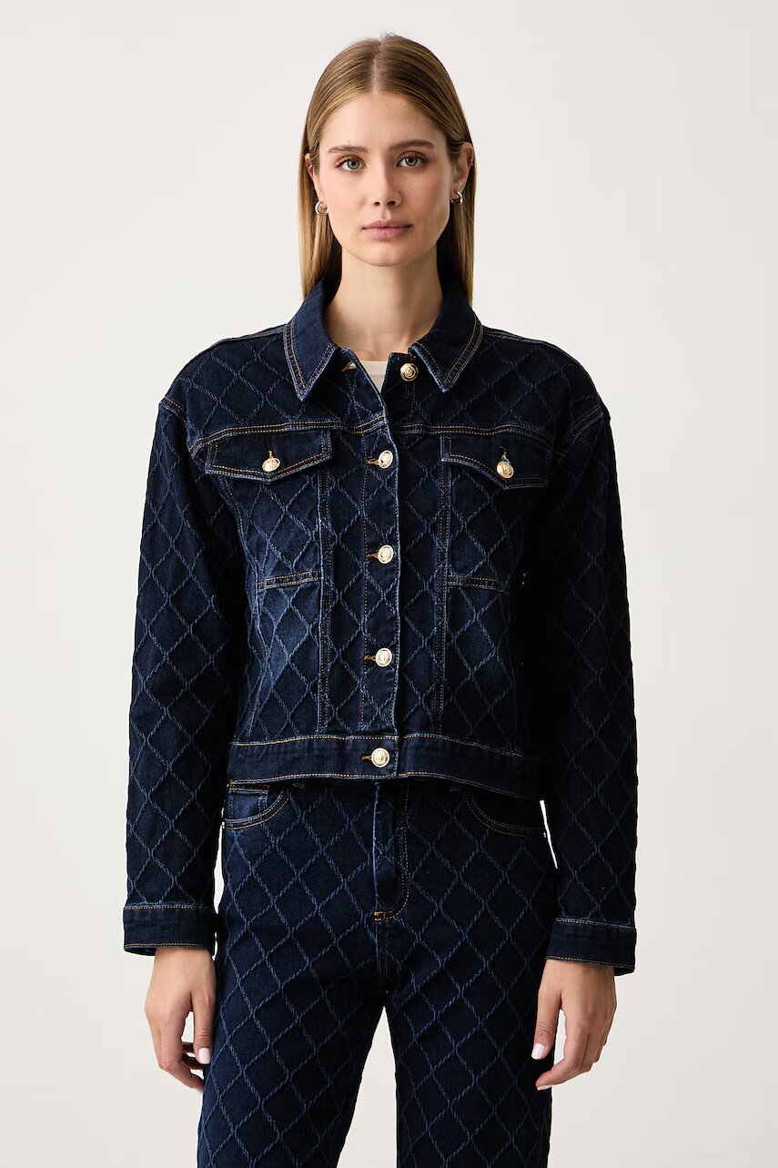 Gaudi geacă de tranziție pentru femei din denim