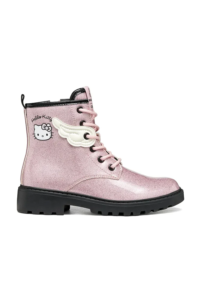 Geox botine pentru copii CASEY Hello Kitty