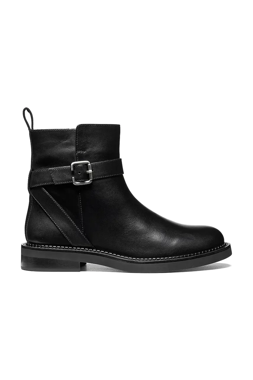 Geox botine pentru femei din piele D SERILDA