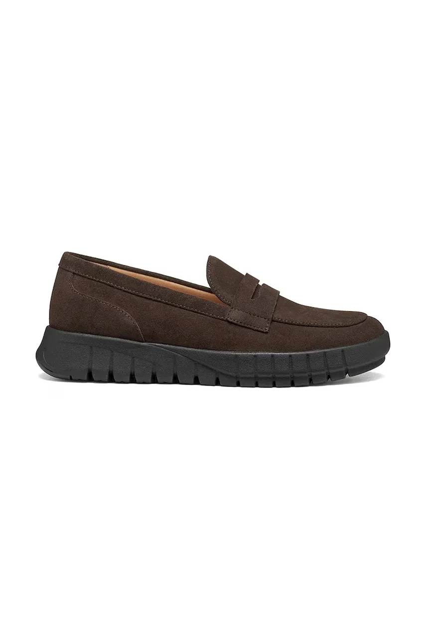 Geox loafers slip-on pentru femei din piele întoarsă D FLEXTRIDE