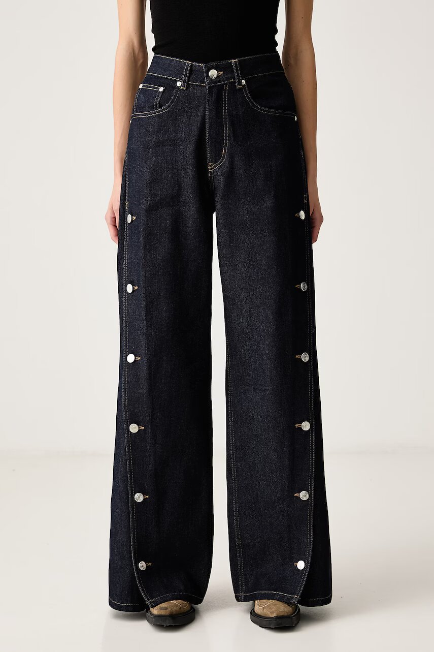 Gestuz blugi wide leg pentru femei GZthenna