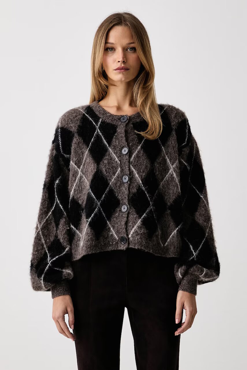 Gestuz cardigan pentru femei cu lână GZsida