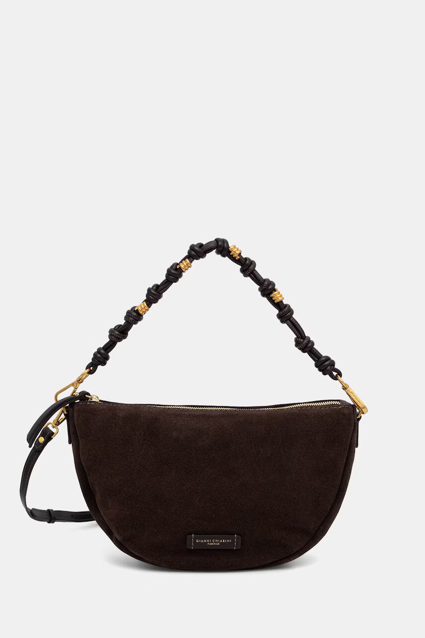 Gianni Chiarini geantă crossbody pentru femei din piele întoarsă CLEO