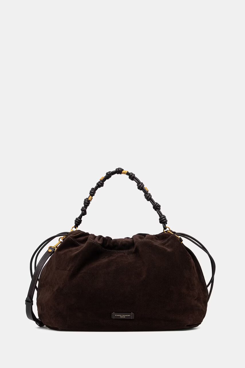 Gianni Chiarini geantă shopper pentru femei din piele întoarsă MORGANA