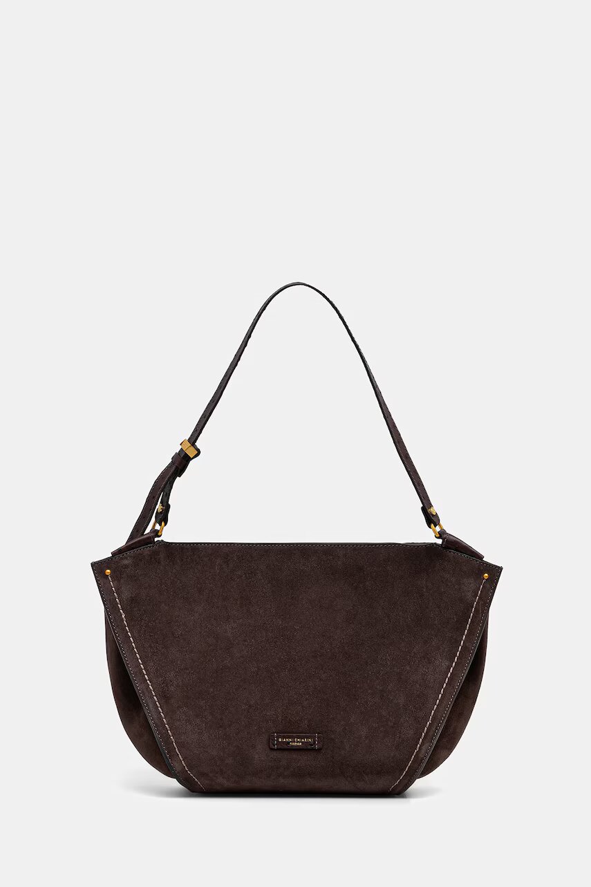 Gianni Chiarini tote bag pentru femei din piele întoarsă BLOOM