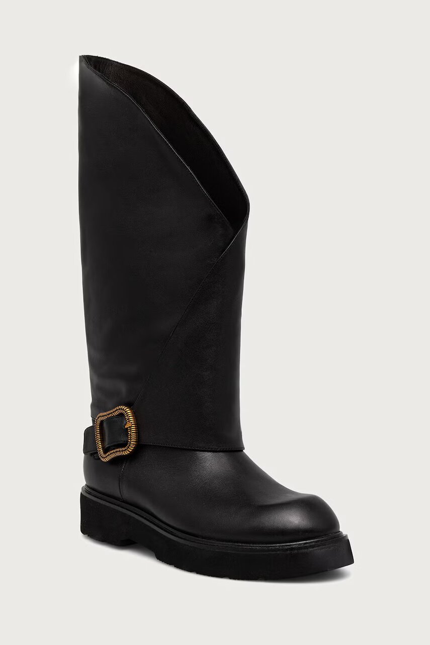 Gio+ botine pentru femei din piele Lily