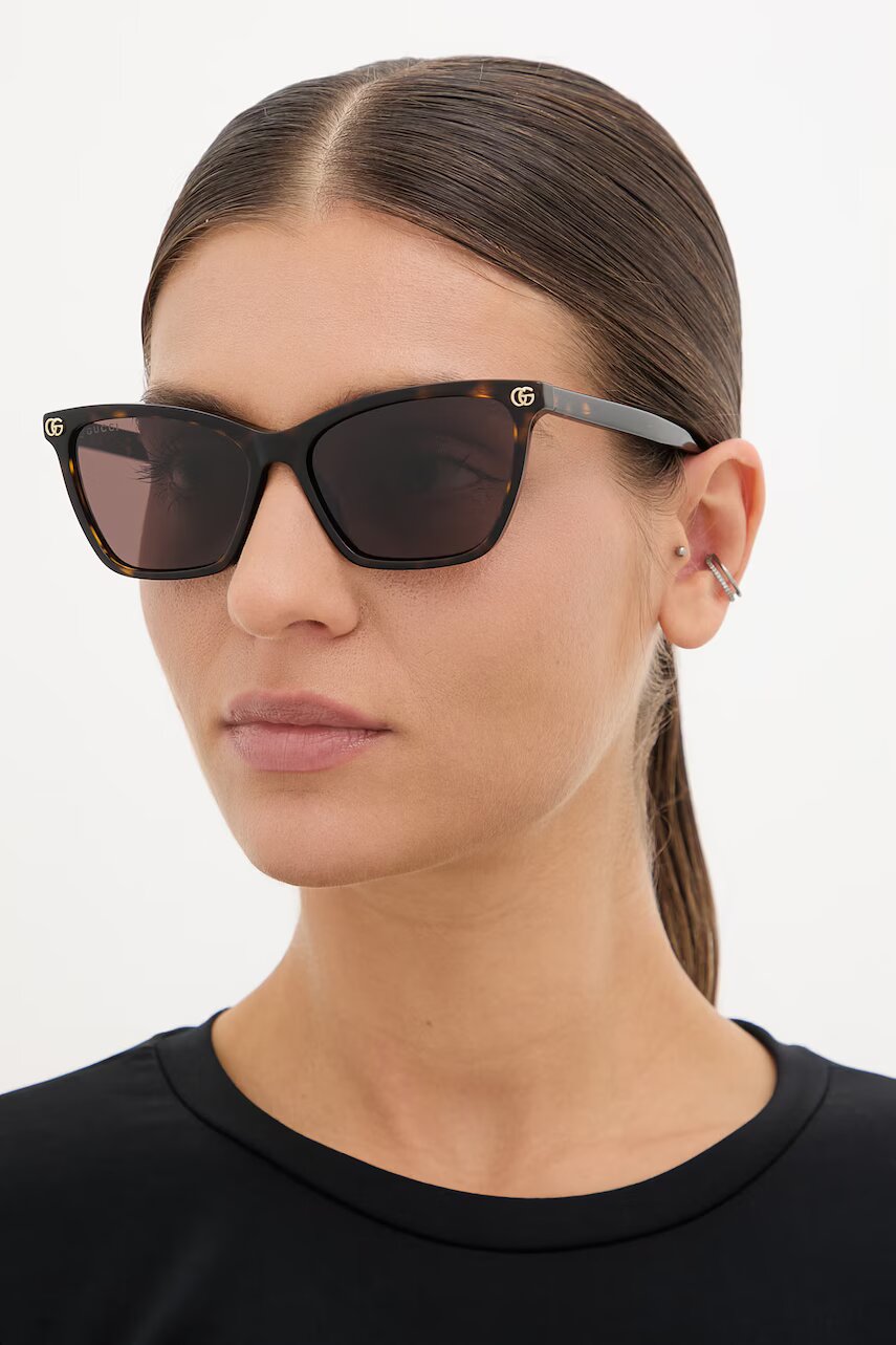Gucci ochelari de soare cat eye pentru femei