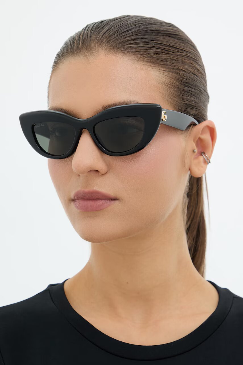 Gucci ochelari de soare cat eye pentru femei