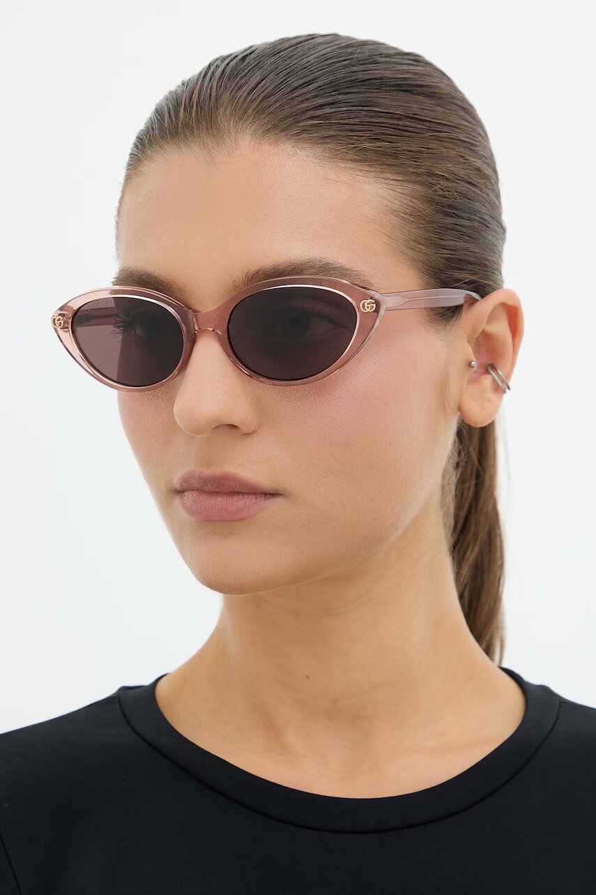 Gucci ochelari de soare cat eye pentru femei