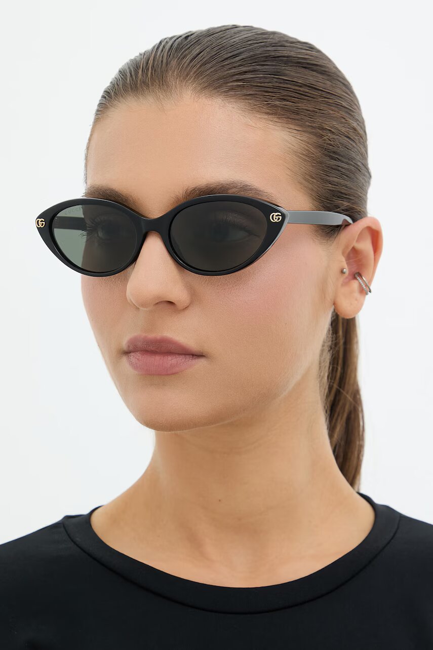 Gucci ochelari de soare cat eye pentru femei