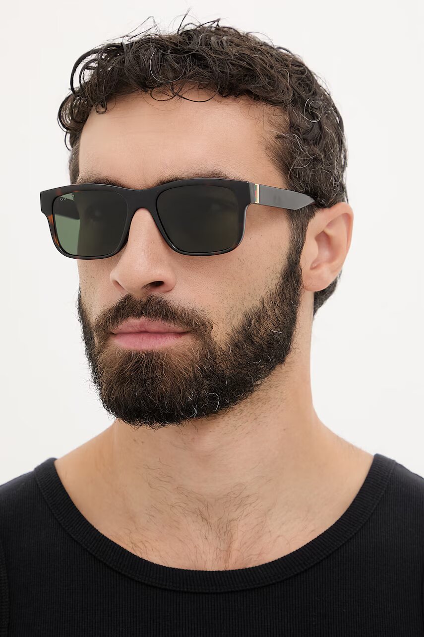 Gucci ochelari de soare pătrați pentru bărbați