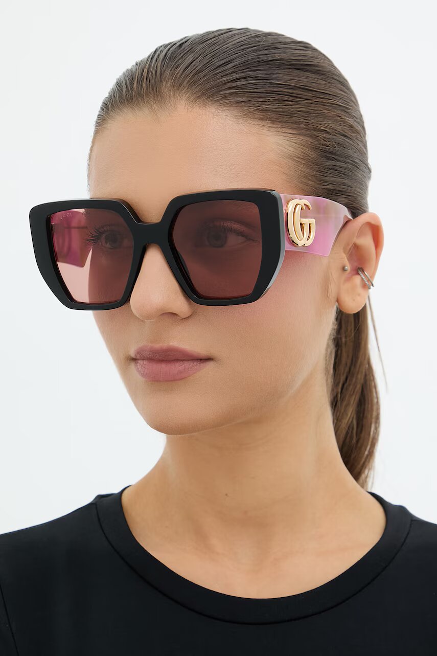 Gucci ochelari de soare pătrați pentru femei