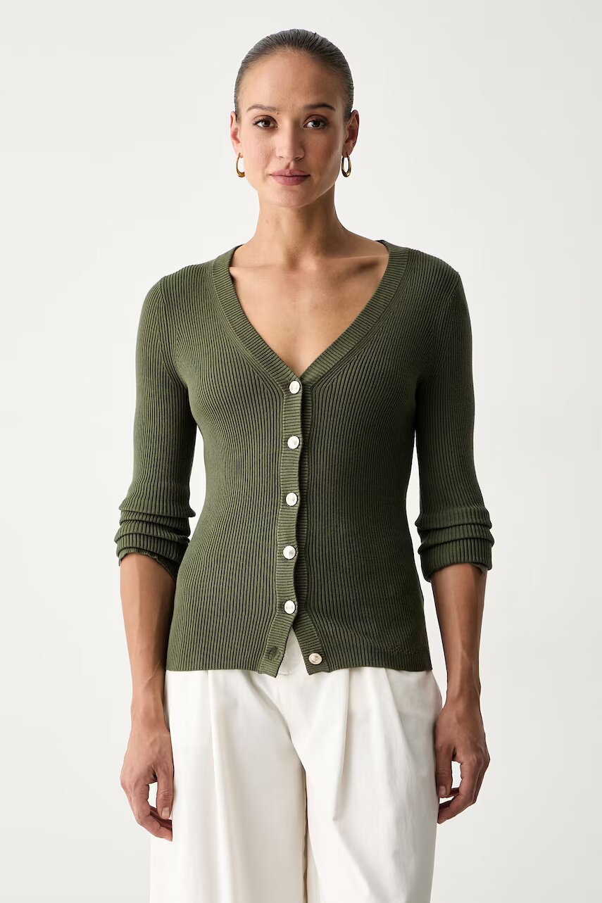 GUESS cardigan pentru femei cu vâscoză ELLIE
