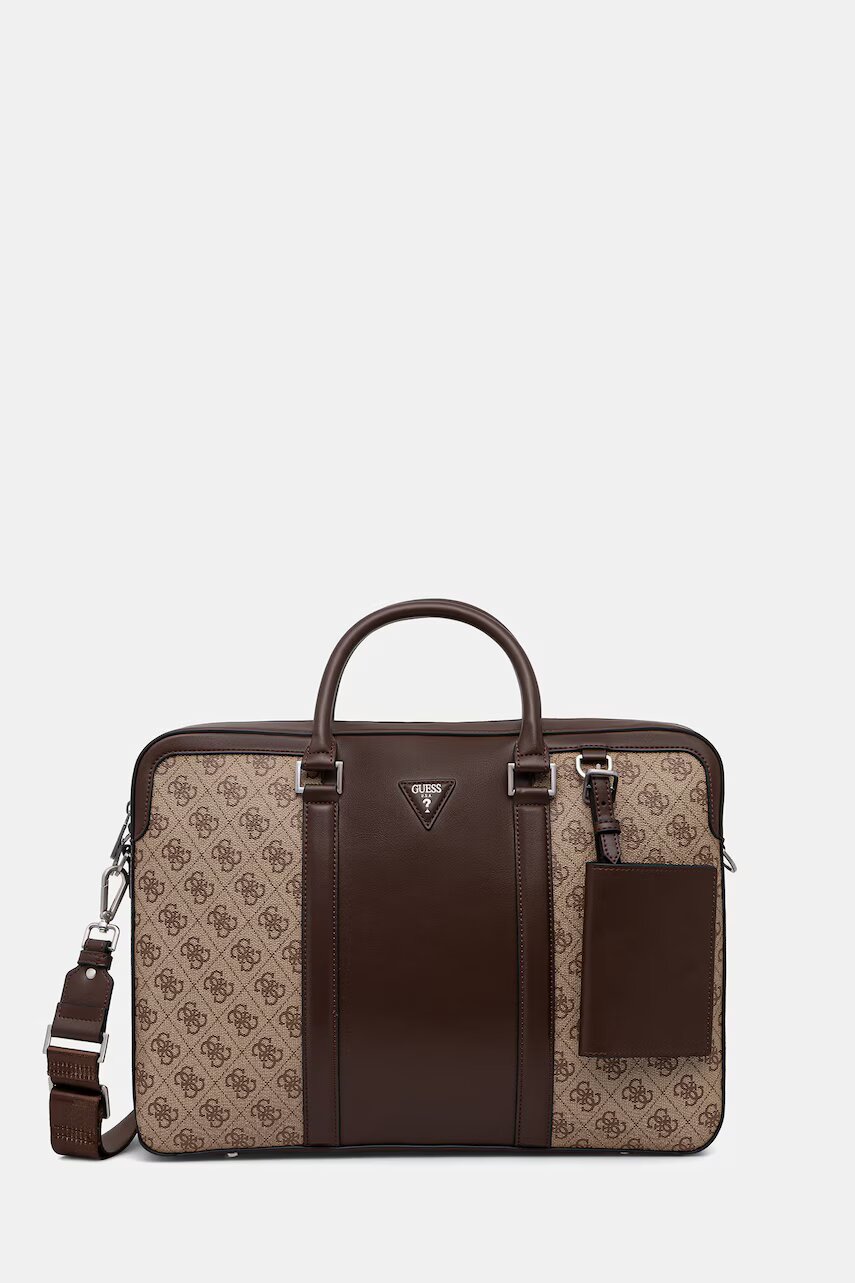 GUESS geantă de laptop pentru bărbați MILANO