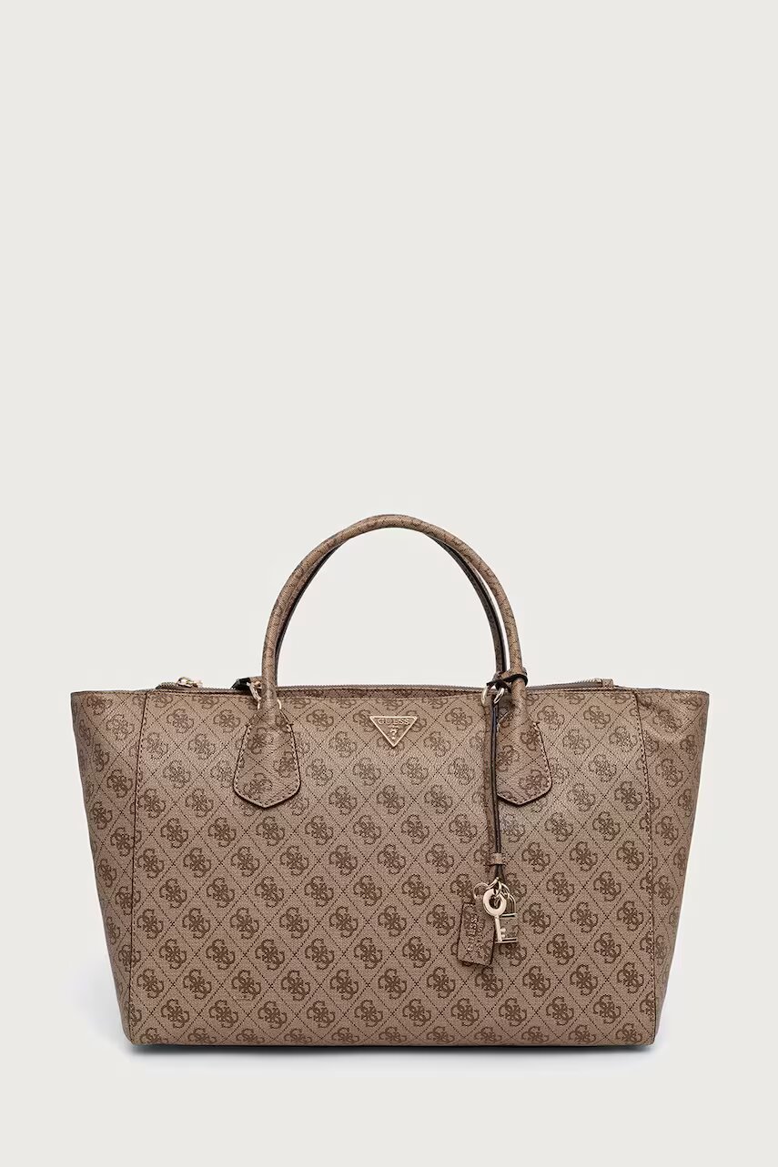 GUESS geantă shopper pentru femei cu imitație de piele MARISSA