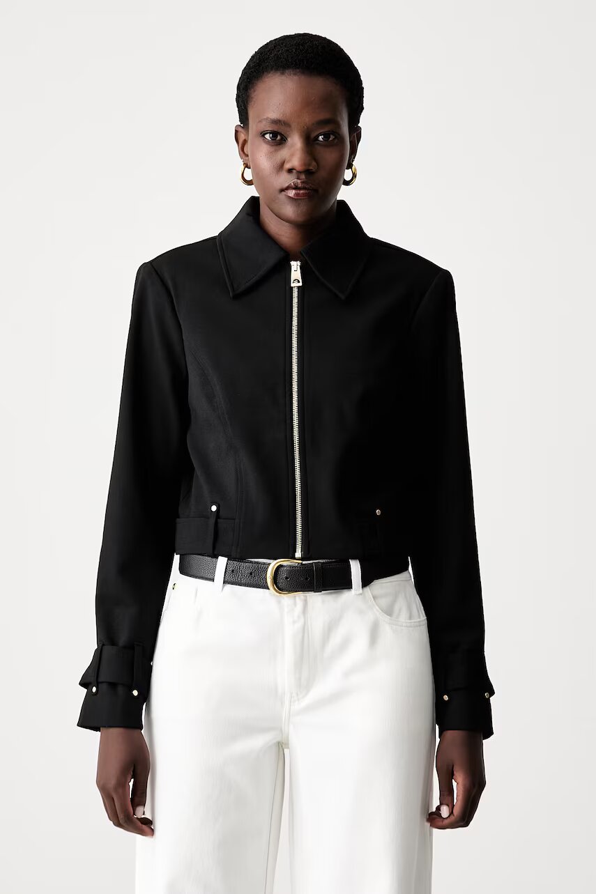 GUESS jachetă scurtă pentru femei CLAUDIE