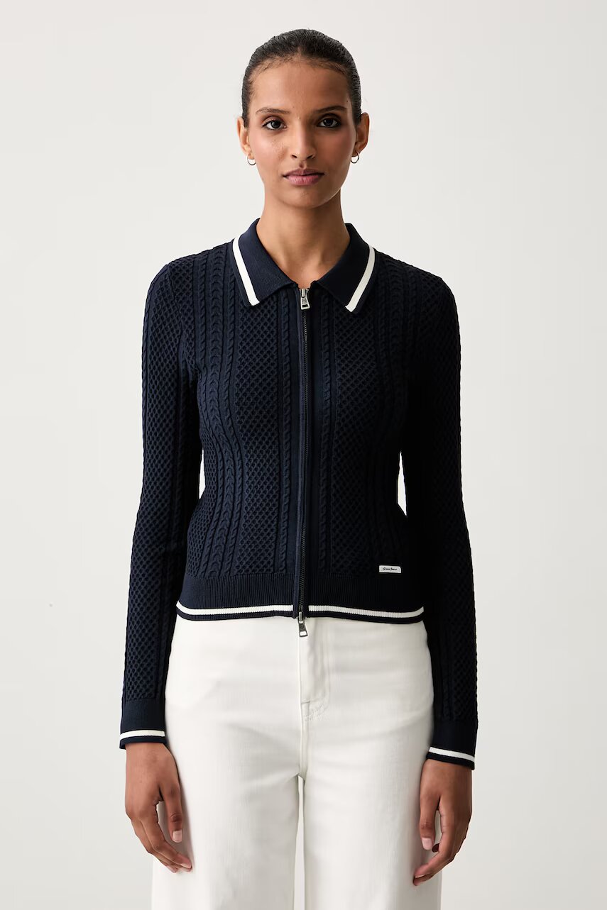GUESS JEANS cardigan pentru femei cu vâscoză