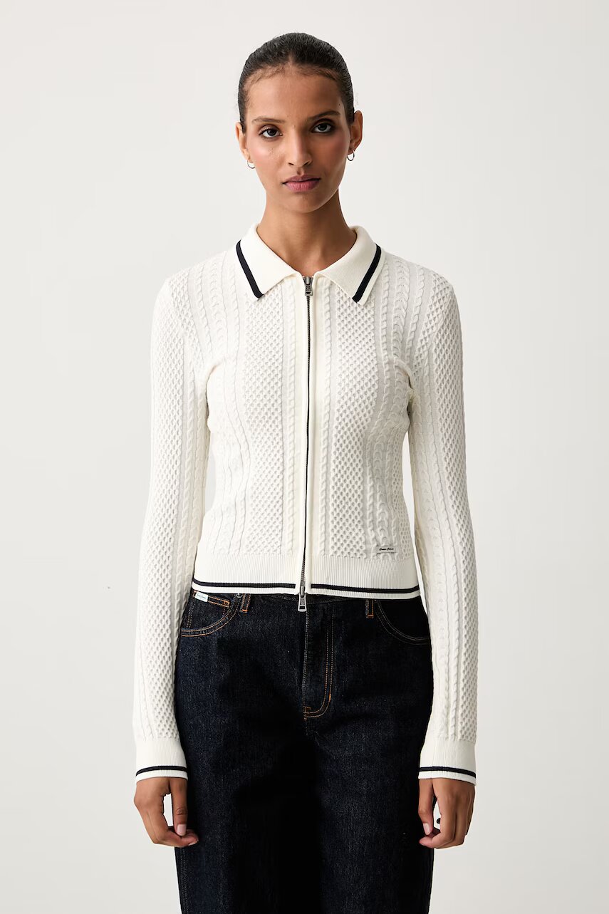 GUESS JEANS cardigan pentru femei cu vâscoză