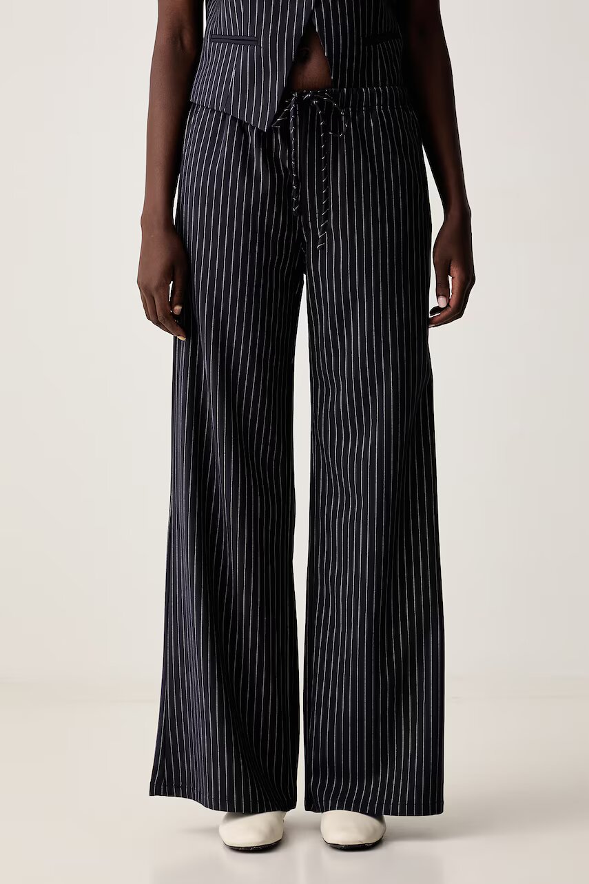 GUESS JEANS pantaloni wide leg pentru femei