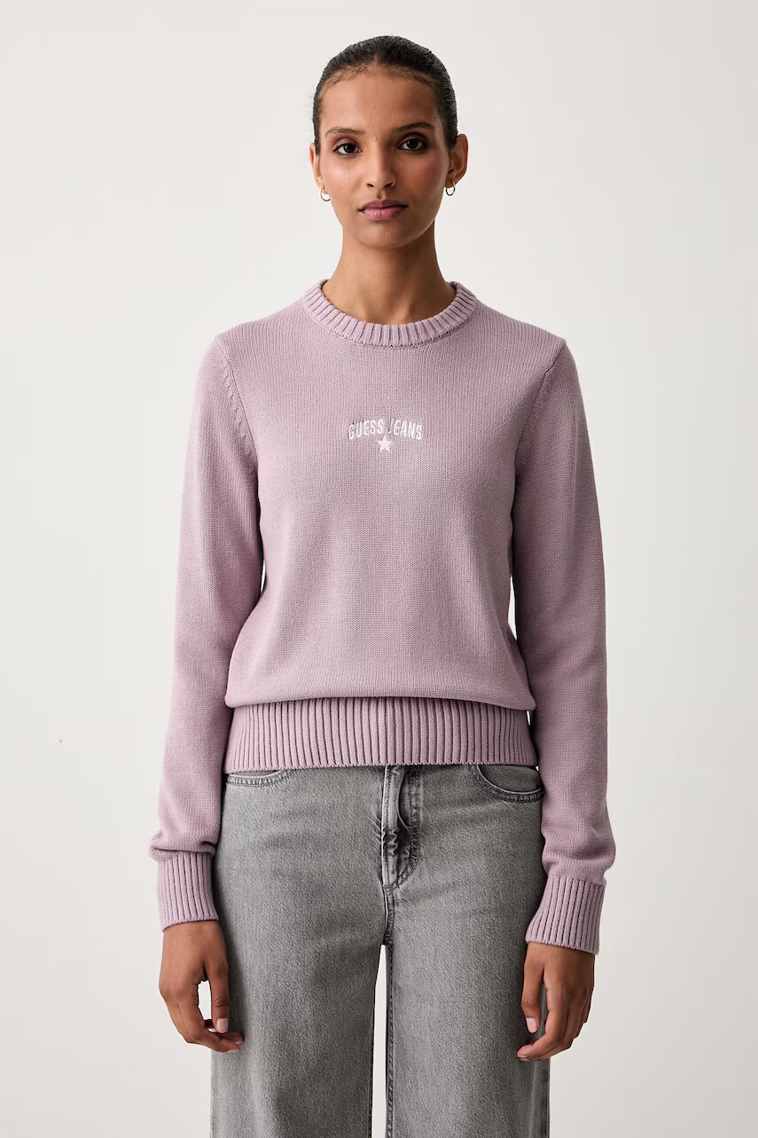 GUESS JEANS pulover pentru femei din bumbac