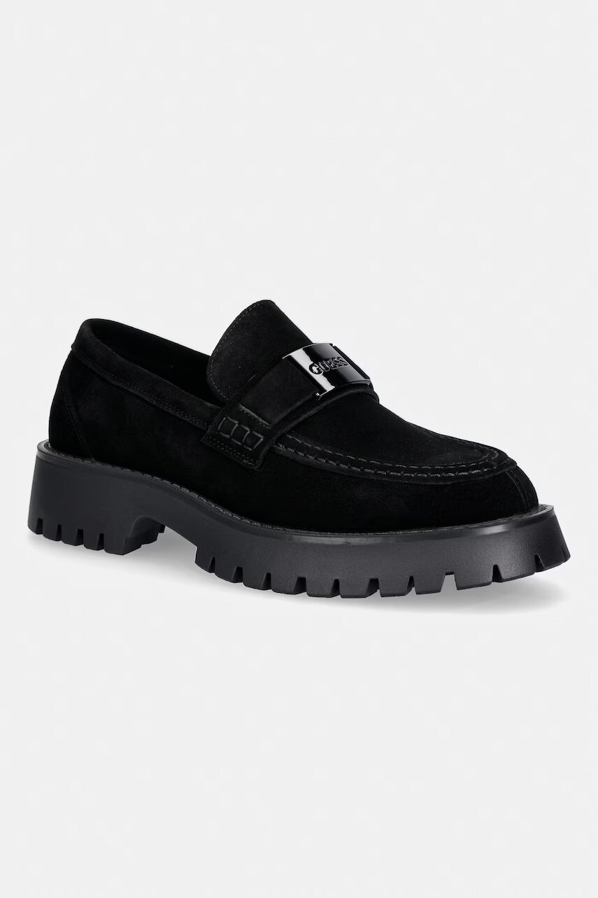 GUESS mocasini pentru bărbați din piele întoarsă GORIZIA