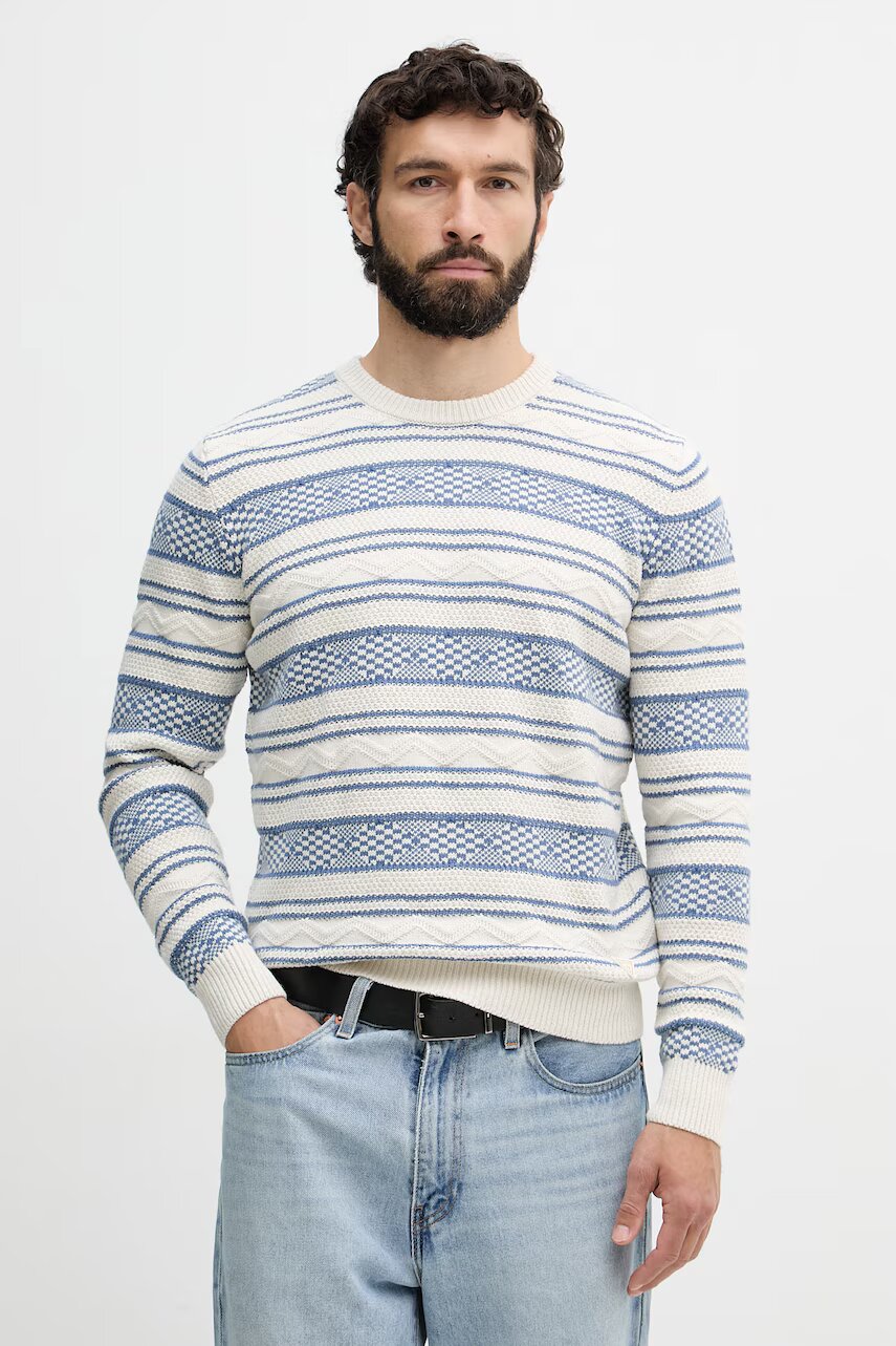 GUESS pulover pentru bărbați din bumbac MATTHIAS