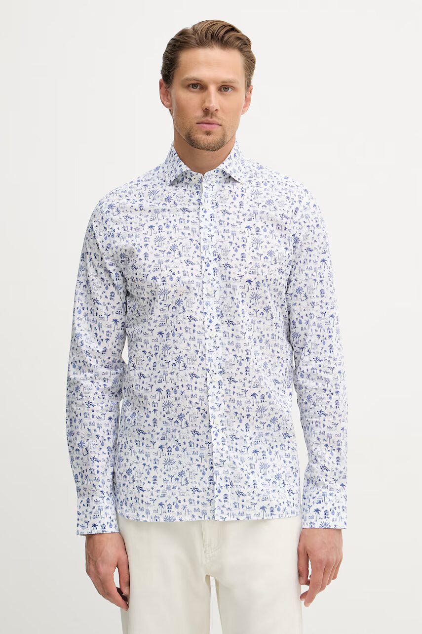 Hackett London cămașă pentru bărbați din bumbac