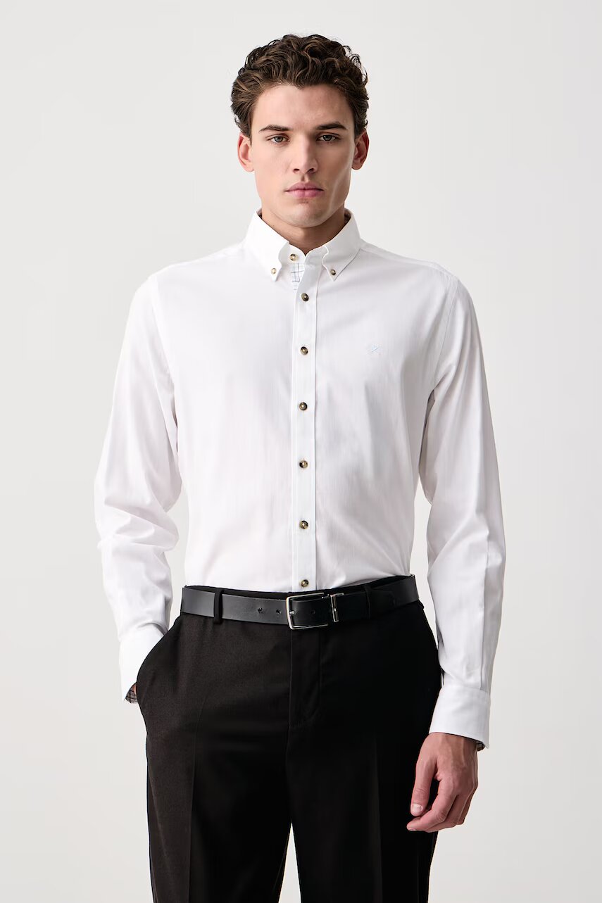 Hackett London cămașă pentru bărbați din bumbac