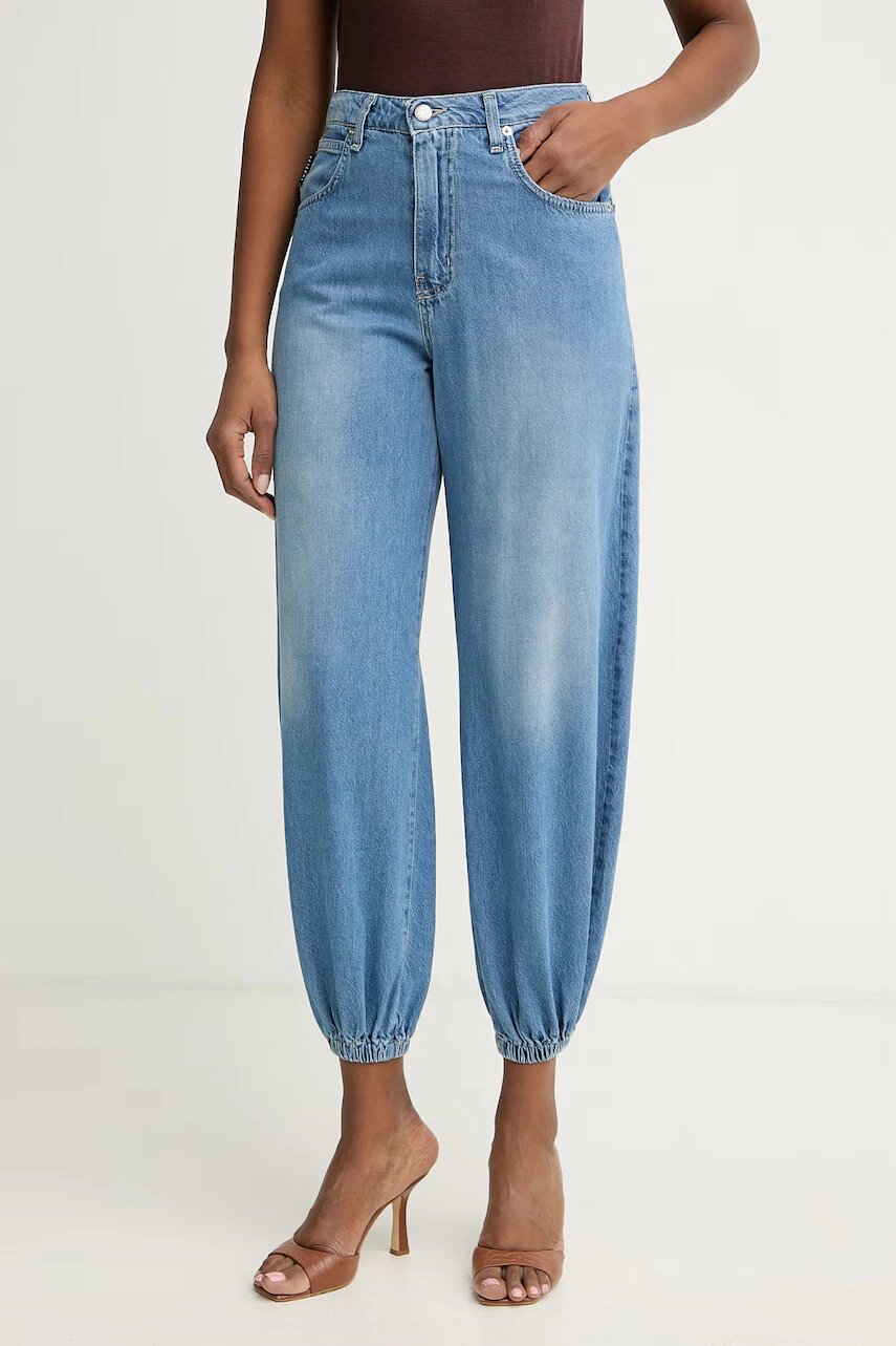 Haveone blugi relaxed fit pentru femei