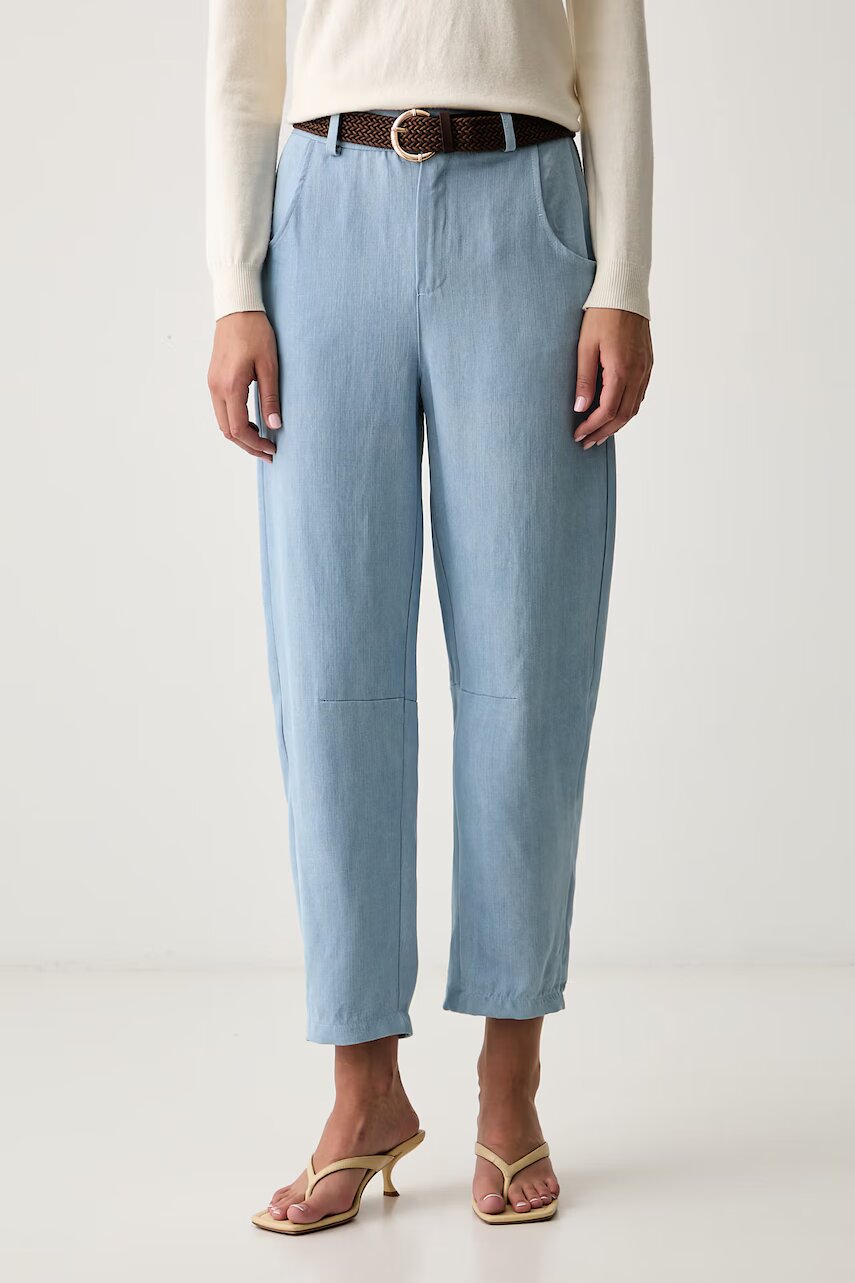 Haveone pantaloni pentru femei din lyocell