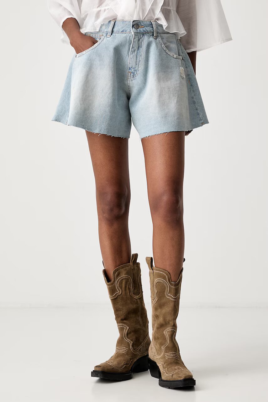 Haveone pantaloni scurți pentru femei din denim