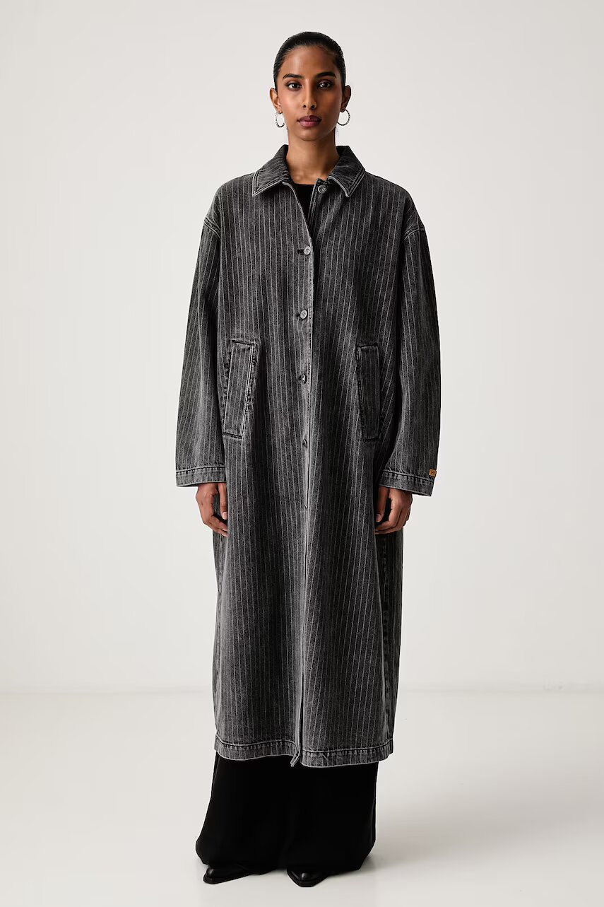 HUGO Blue palton pentru femei din denim Gravity_B