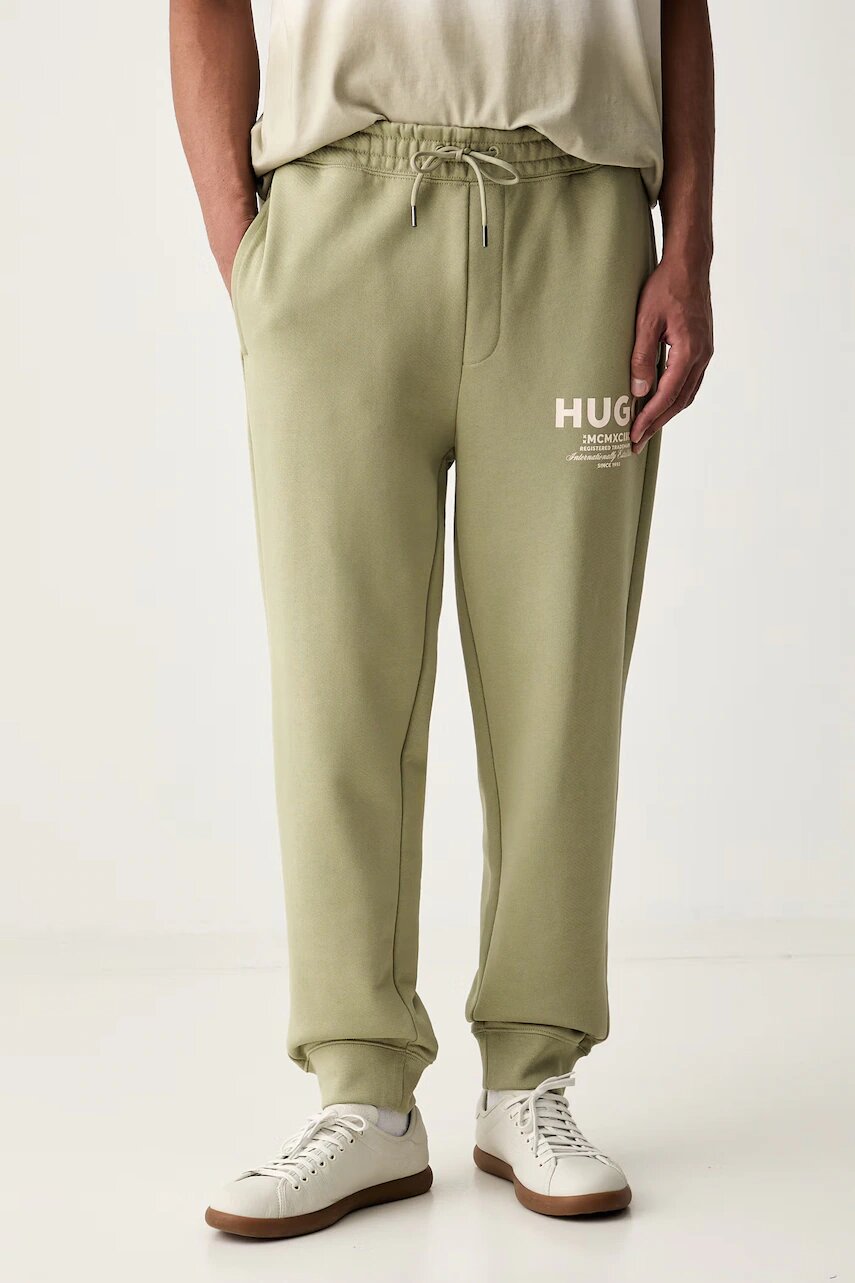 HUGO Blue pantaloni de trening pentru bărbați din bumbac Nevez