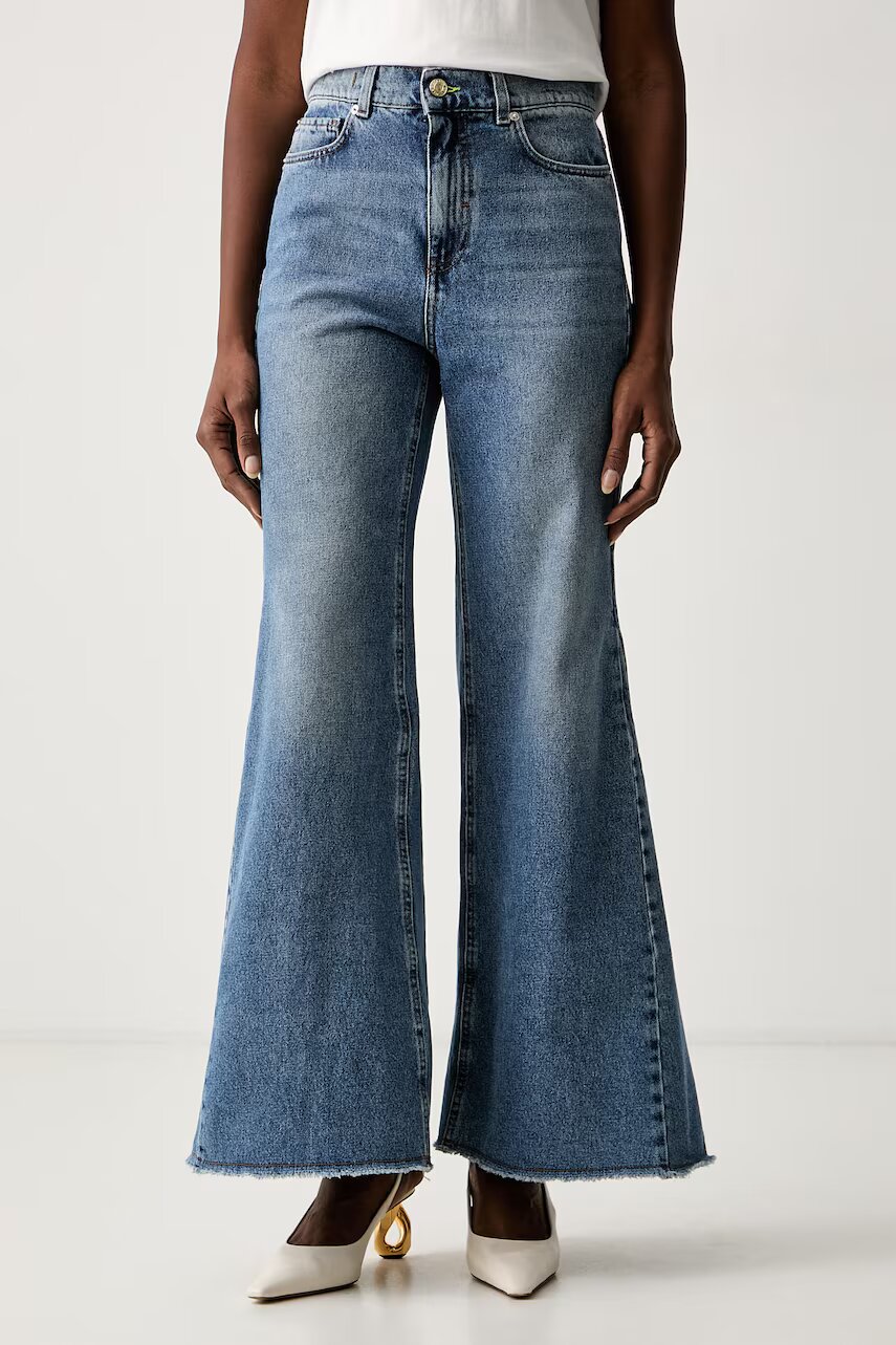 iBlues blugi wide leg pentru femei IBLLOUISE