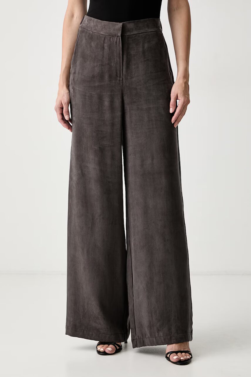 iBlues pantaloni straight pentru femei cu lyocell IBLQUINTO