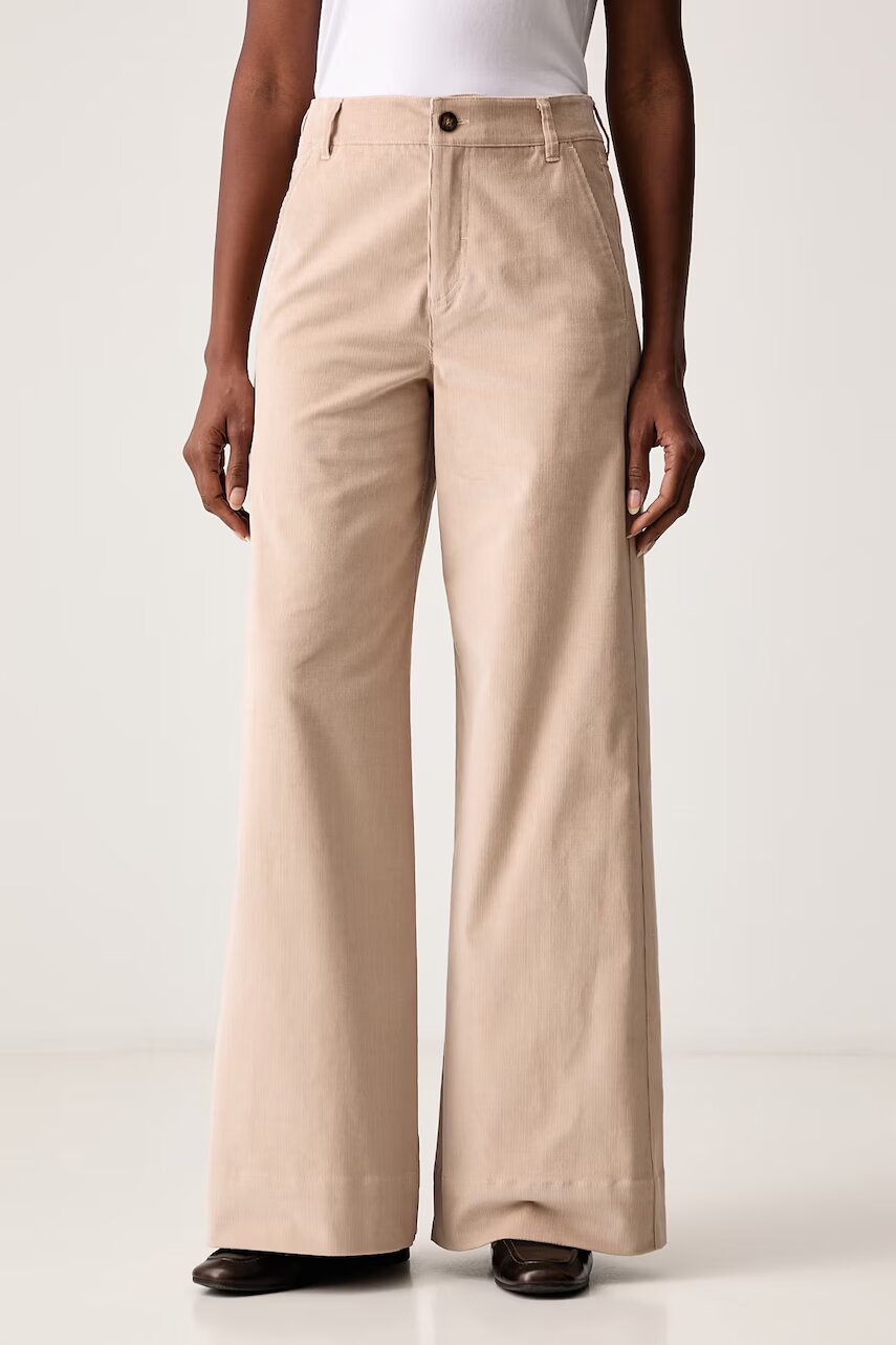 iBlues pantaloni straight pentru femei din bumbac cu elastan IBLVAMPATA