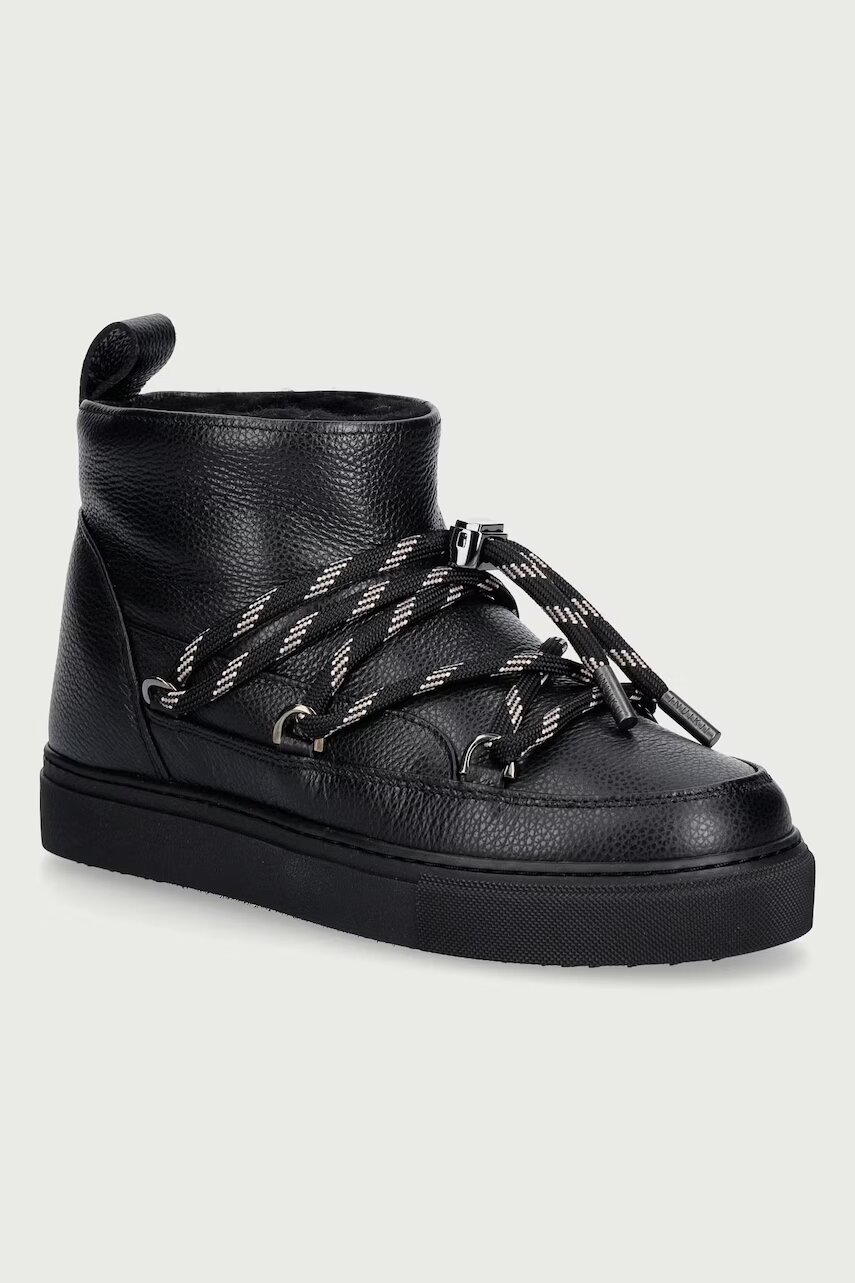 Inuikii Full Leather Gloss cizme de zăpadă pentru femei din piele