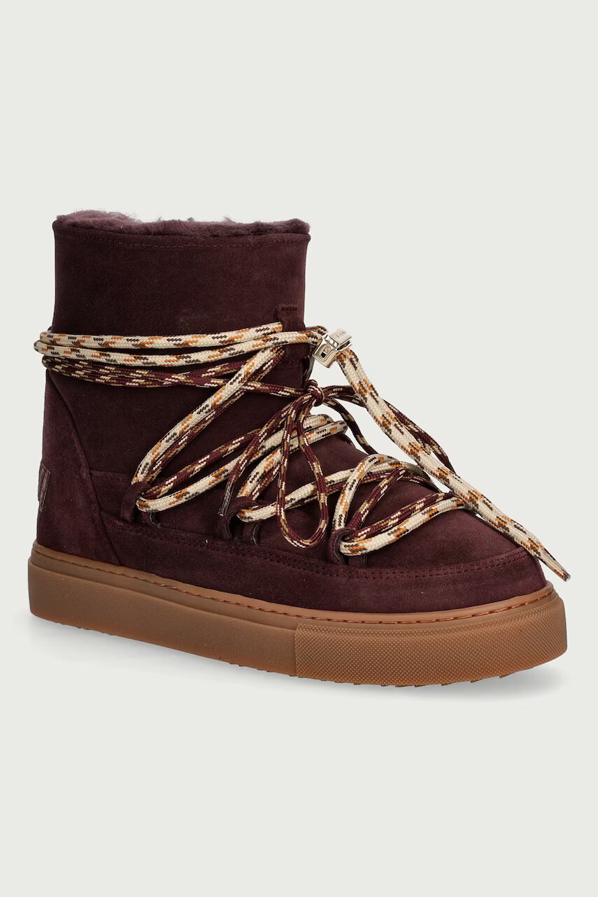 Inuikii Suede Double Tie cizme de zăpadă pentru femei