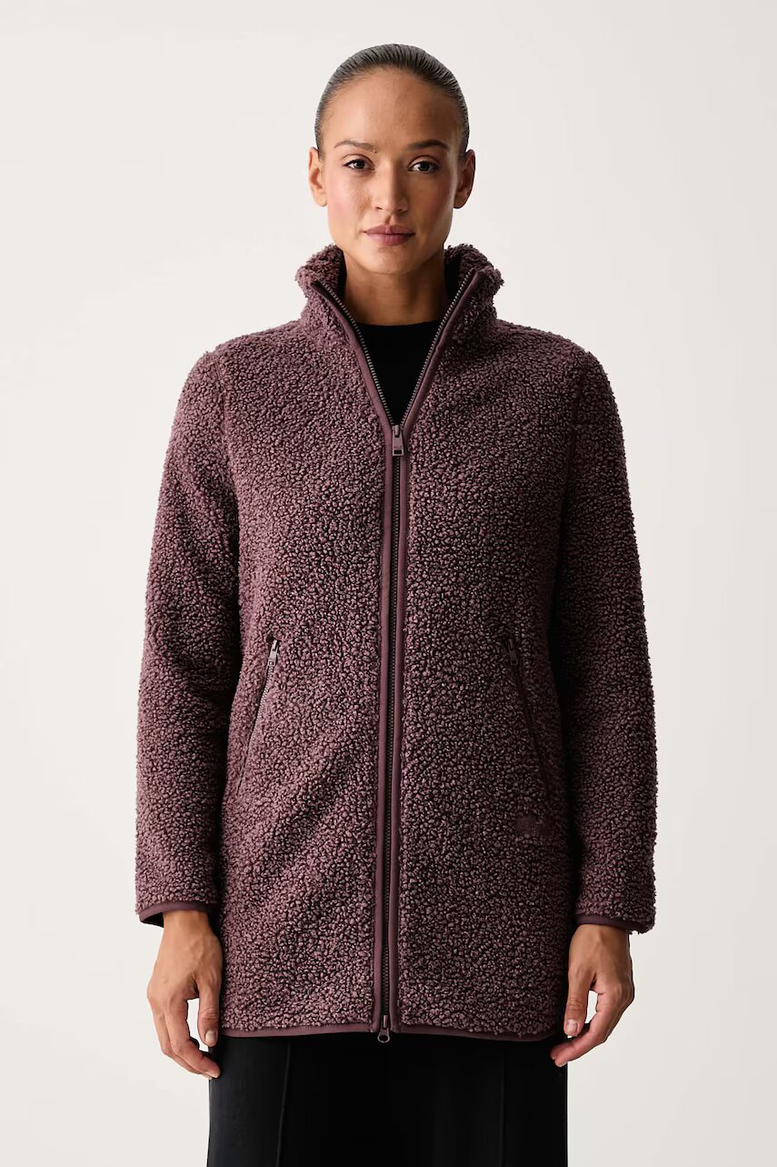 Jack Wolfskin hanorac cu fermoar pentru femei HIGH CURL
