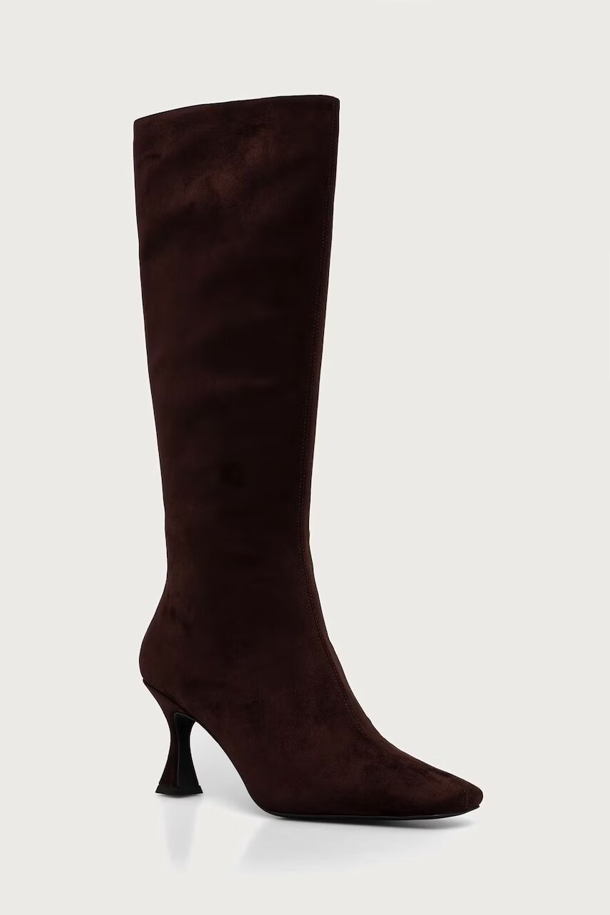Jeffrey Campbell cizme cu toc cui pentru femei Check-Mate