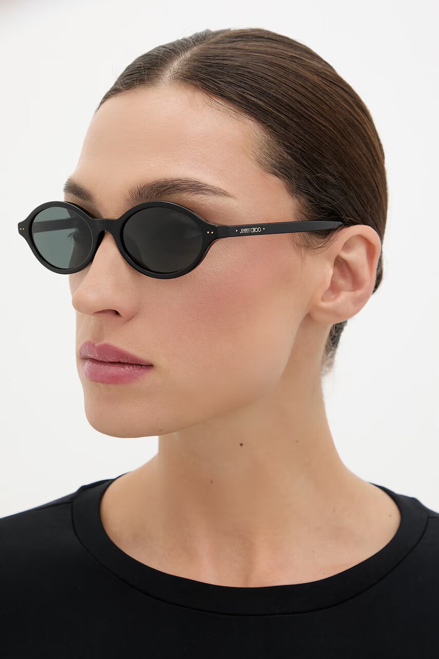 Jimmy Choo ochelari de soare rotunzi pentru femei